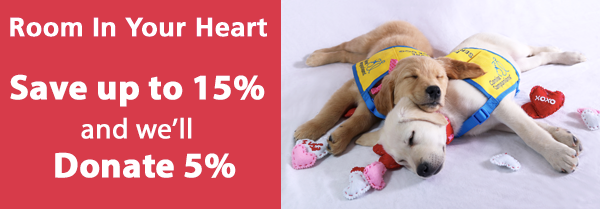 Save 15% and We'll Donate 5%