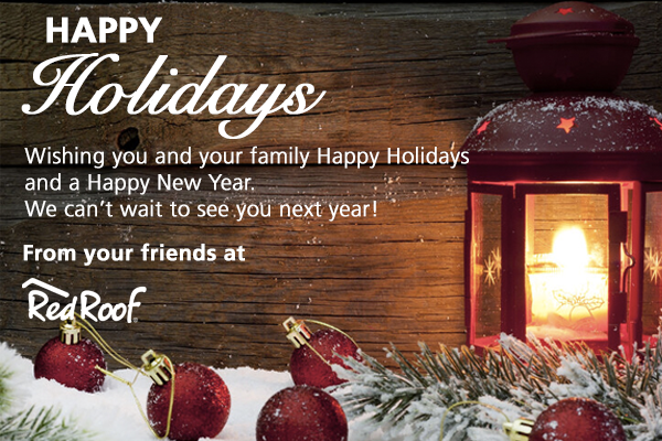 Happy Holidays from Red Roof